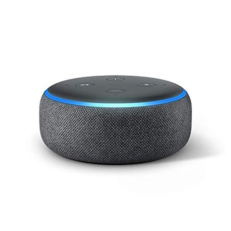 AmazonBasics Microwave bundle with Echo Dot (3rd Gen) - Charcoal