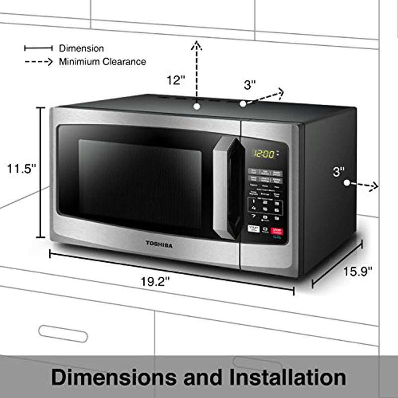 Toshiba EM925A5A-SS Microwave Oven