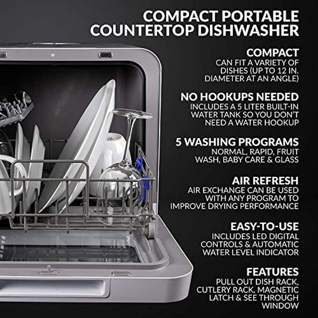  Farberware FDW05ASBWHA Compact Portable Countertop